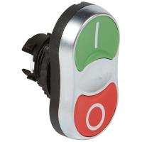 Кнопка двойная IP66 красн./черн. Osmoz Leg 023980