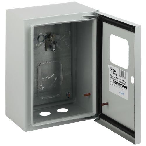 Корпус ЩМПг (окно)-00 290х220х175 IP54 NO_SIMPLE_STM_SHMPg(okno)-00_IP54 метал. Эра Б0041659