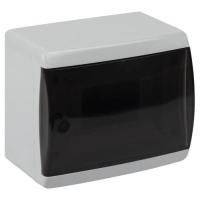 Корпус навесной ЩРН-П-6 ЭРА COMFORT IP41 прозр. крышка пластик. бел. ЭРА Б0067468