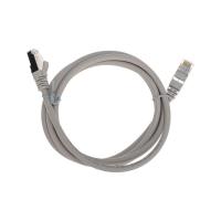 Патч-корд F/UTP кат.6 RJ45-RJ45 26AWG LSZH 1.5м сер. Rexant 02-0210-105