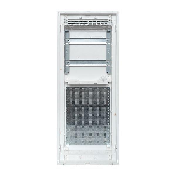 Щит комбинированный встраив. Nova 2 DIN-рейки + 3 монтаж. платы 5 габарит IP41 с метал. перфорированной дверью EKF nv-cb-pmd-2+3