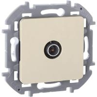 Розетка телевизионная TV Inspiria 2дБ 0-2400мГц с топологией "звезда" механизм сл. кость IEK 673851