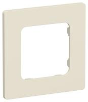 Рамка 1-м СП FLITE РУ-1-К-ФлСл сливочный IEK FI-M12-32-20-K86