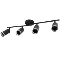 Светильник PCL-0204 4xGU10 IP20 230В BL настен./потолочн. декор. под лампу JazzWay 5066502