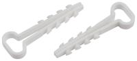 Дюбель-хомут 6-12мм для плоского кабеля NO-225-221 бел. (уп.10шт) Эра Б0066262