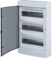 Щит распределительный навесной Unix 3х12мод. IP41 прозр. дверь PROxima EKF ux-3x12-n