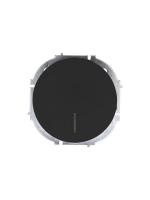 Выключатель проходной 1-кл. СП OSEN 10А IP20 с подсветкой механизм черн. бархат LEZARD 743-4288-114