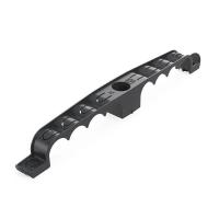 Держатель труб d20мм для прямого монтажа двусторон. на 8 мест черн. (уп.20шт) Промрукав PR13.03295