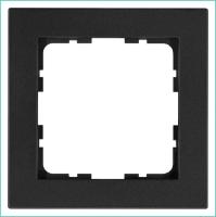 Рамка 1-м G-Classic антрацит Jasmart G1001B