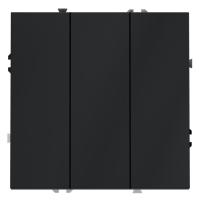 Выключатель 3-кл. СП S70 10А механизм графит Voltum VLS030107