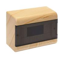 Щиток ОП Тусо 9мод. с прозр. двер. 222х160х93мм IP40 сосна на светл. основе Ruvinil 68029-27М