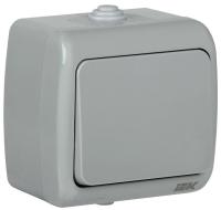 Выключатель 1-кл. 1п ОП AQUATIC ВС-20-1-0-А 10А IP54 GENERICA EVA10-K03-10-54