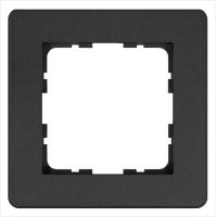 Рамка 1-м G-Flex антрацит Jasmart G1101B