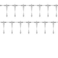 Разветвитель-шина для уличных гирлянд Professional (1 вход 20 выходов) бел. ПВХ Neon-Night 315-407