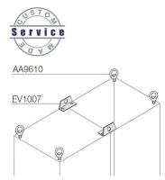 Комплект петель для подъема шкафа (уп.4 шт) ABB AA9610