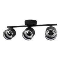 Светильник PCL-0703 max 20Вт (каждая лампа) 3xGX53 IP20 230В BL настен./потолочн. декор. под лампу JazzWay 5066847