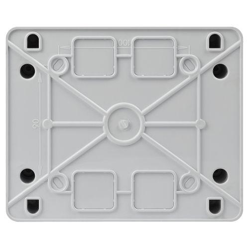 Корпус навесной ЩРН-П-6 ЭРА COMFORT IP41 прозр. крышка пластик. бел. ЭРА Б0067468