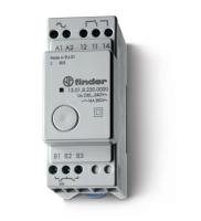 Реле модульное электронное шаговое/моностабильное 1НО 16А 24В AC/DC Ш=35мм IP20 FINDER 130100240000