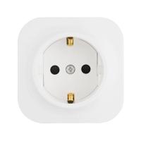 Розетка 1-м ОП Quteo 16А IP20 2P+E с заземл. без защ. шторок бел. IEK 782211