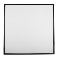 Светильник светодиодный ДВО PPL 588/G OPAL 40Вт 4000К IP40 588х588х25мм BLACK Грильято Pro JazzWay 5062023