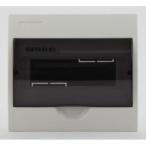Бокс навесной ЩРН-П-10 10мод. IP41 пластик SIMPLE NO-box_simple-plastic_10_surface BOXS10 Эра Б0041524