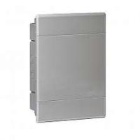 Щиток СП Тусо 24мод. с непрозрач. двер. 415х299х103мм сер. Ruvinil 68124С