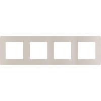 Рамка 4-м Etika сл. кость IEK 672514