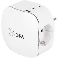 Разветвитель 3-м SP-3e-3USBAC-W + 3 USB A+C с заземл. со шторками 16А бел. Эра Б0069081
