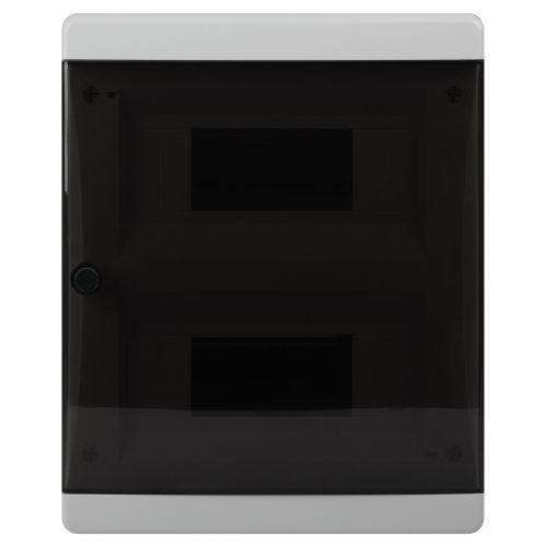 Корпус навесной COMFORT ЩРН-П-18 IP41 пластик. прозр. крышка бел. Эра Б0067239