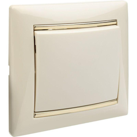 Выключатель 1-кл. СП Valena 10А IP31 250В механизм сл. кость IEK 774301