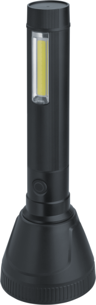 Фонарь светодиодный ручной 95 741 NPT-CP32-ACCU пласт. 1LED 10Вт+1COB 2Вт Li-Ion 3А.ч 4реж NAVIGATOR 95741