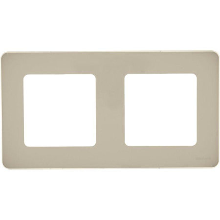 Рамка 2-м Inspiria сл. кость IEK 673941