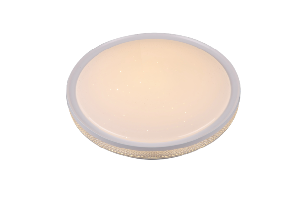 Светильник светодиодный LBS-7737 80Вт 3000-6000К 7800лм настенно-потолочный управляем. пульт бел. Camelion 14531