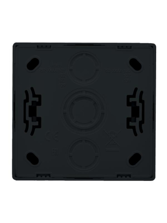 Розетка 1-мест. TV оконечная черн. бархат LEZARD 752-4200-130