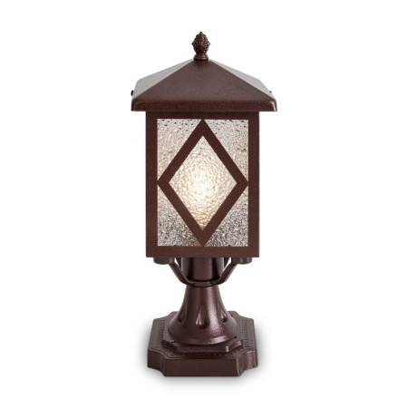 Светильник Heim 1х40Вт E27 IP44 ландшафтный Voltega VGL7210FL-01BR