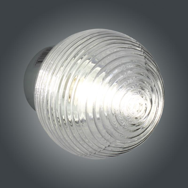 Светильник НББ 64-60-080 "Кольца" d150 1х60Вт E27 IP20 корпус прямой бел. Элетех 1005100153