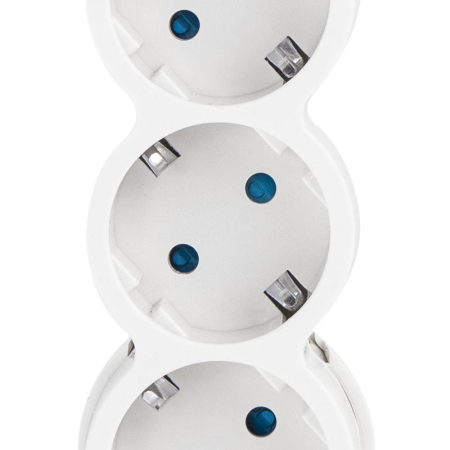 Удлинитель 4х3м с заземл. 10А IP20 ПВС 3х0.75 REV 32012 0