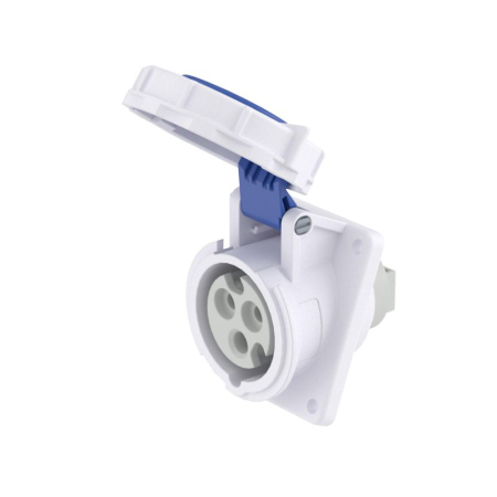 Розетка СП 16А 230В 3п 2P+E IP67 с наклоном DKC DIS4181663