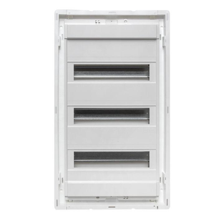 Основание силового щита Nova с DIN-рейками 36мод. IP41 PROxima EKF nv-pbase-36