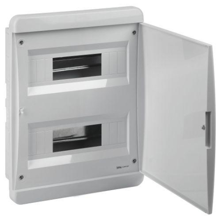 Корпус встраиваемый COMFORT ЩРВ-П-24 IP40 пластик. бел. Эра Б0067218