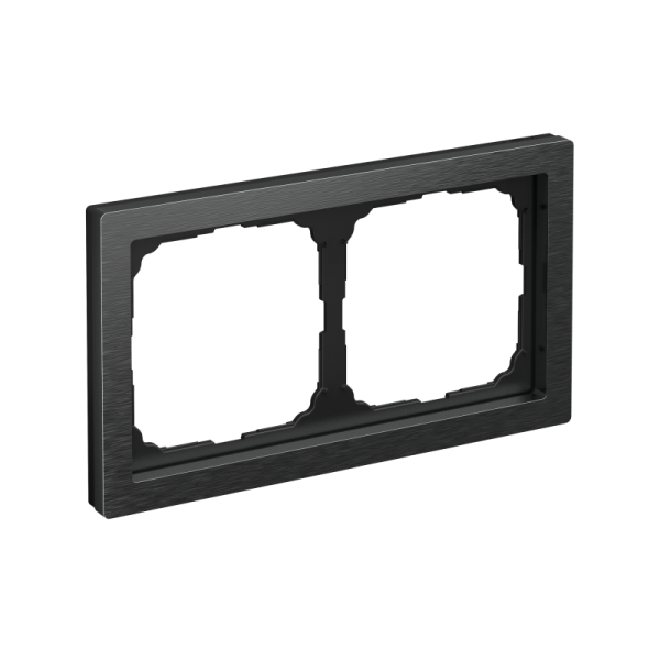 Рамка 2-м ArtGallery Pure метал. оникс SE GAL312302