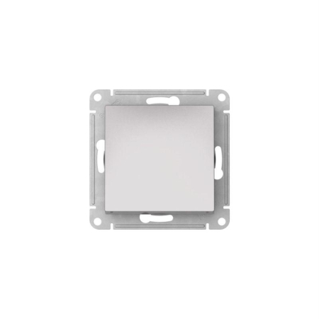 Выключатель 1-кл. AtlasDesign (сх. 1) 10AX быстрозажим. клем. механизм алюм. SE ATN000311S