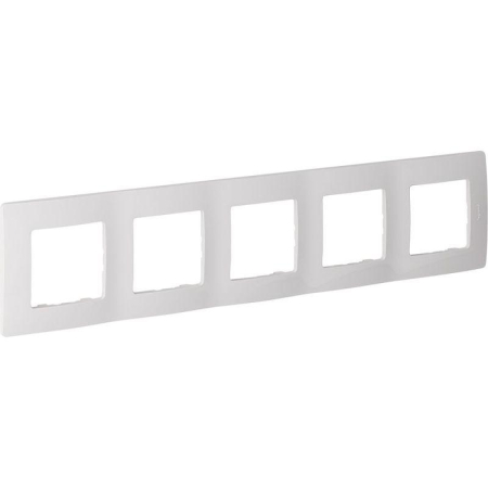 Рамка 5-м Etika бел. IEK 672505