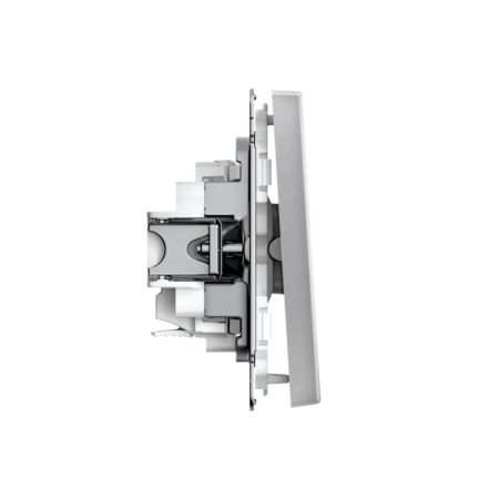 Выключатель 1-кл. ArtGallery 10AX быстрозажим. клем. механизм алюм. SE GAL000311S