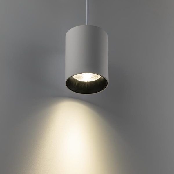 Светильник трековый подвес светодиодный ARTLINE 80х80х100мм 12Вт 960Лм 4000К 230В алюм. 4.2кв.м бел. Ritter 59702 9