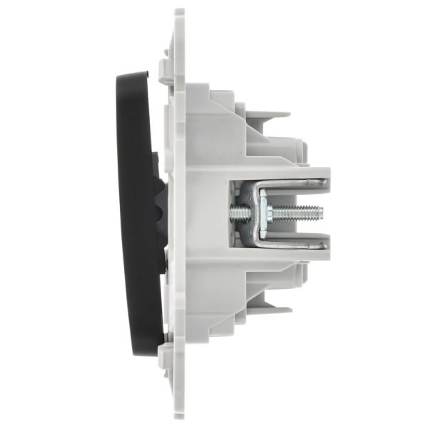 Выключатель 2-кл. СП FLITE ВС12-1-0-ФлЧ 10А механизм черн. IEK FI-V20-0-10-1-K02