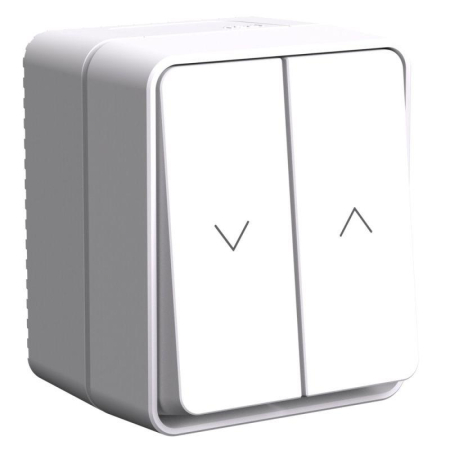 Выключатель для жалюзи 2-кл. ОП AtlasDesign PROFI 10А IP54 бел. SE ATN540119
