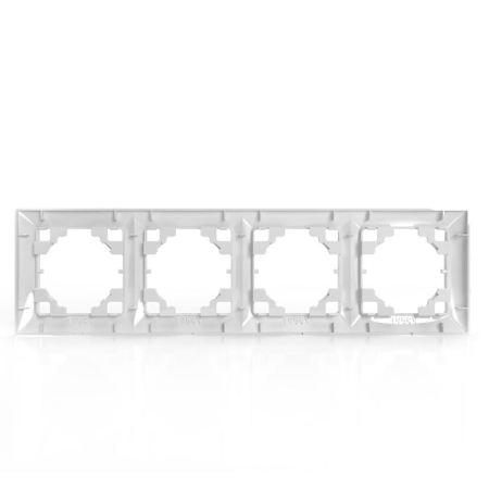 Рамка 4-м AVA бел. TOKOV ELECTRIC TKL-AV-RM4-C01