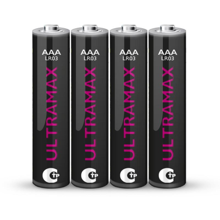 Элемент питания алкалиновый AAA/LR03 1.5В Ultra Max LR03UM-B4 BL-4 (уп.4шт) ФАZА 5043084