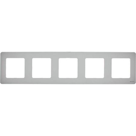 Рамка 5-м Inspiria алюм. IEK 673972